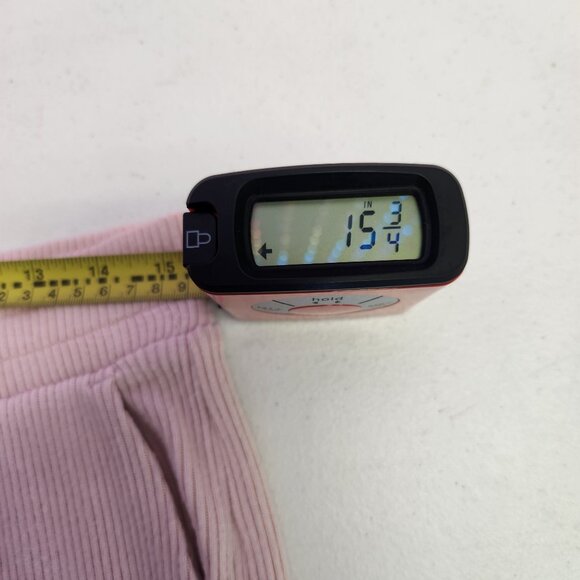 Lands End Women's M Pink Soft Ribbed Pockets Lounge Pants 2228 - Picture 5 of 7